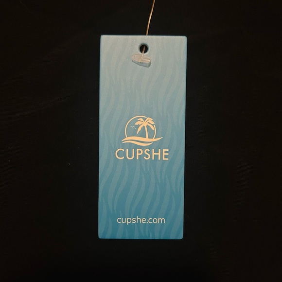 NWT CUPSHE Women’s One Piece Swimsuit Tummy Control V Neck Bathing Suit - Picture 10 of 13